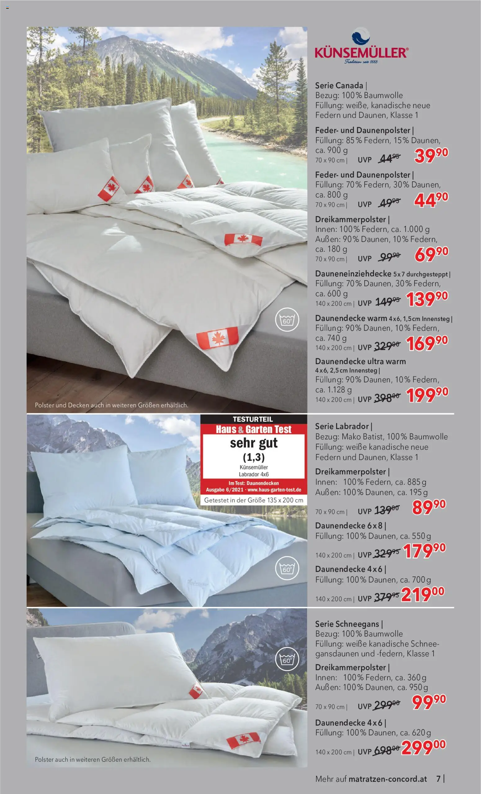 Matratzen Concord Flugblatt gültig ab 28.10.2026 | Seite: 8