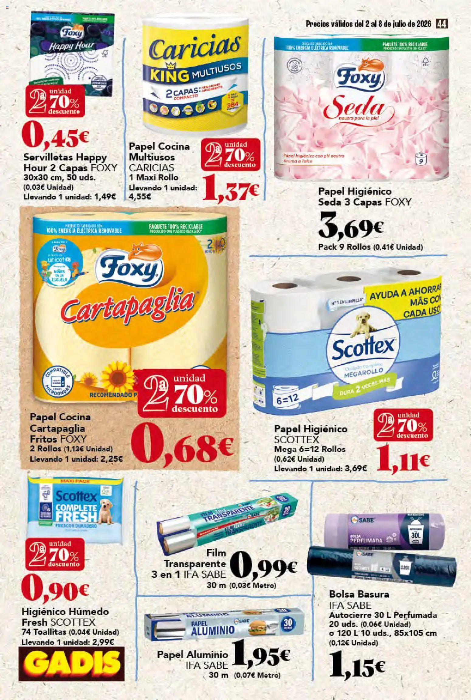 Gadis folleto │ válido desde el 02/07/2026 | Página: 44