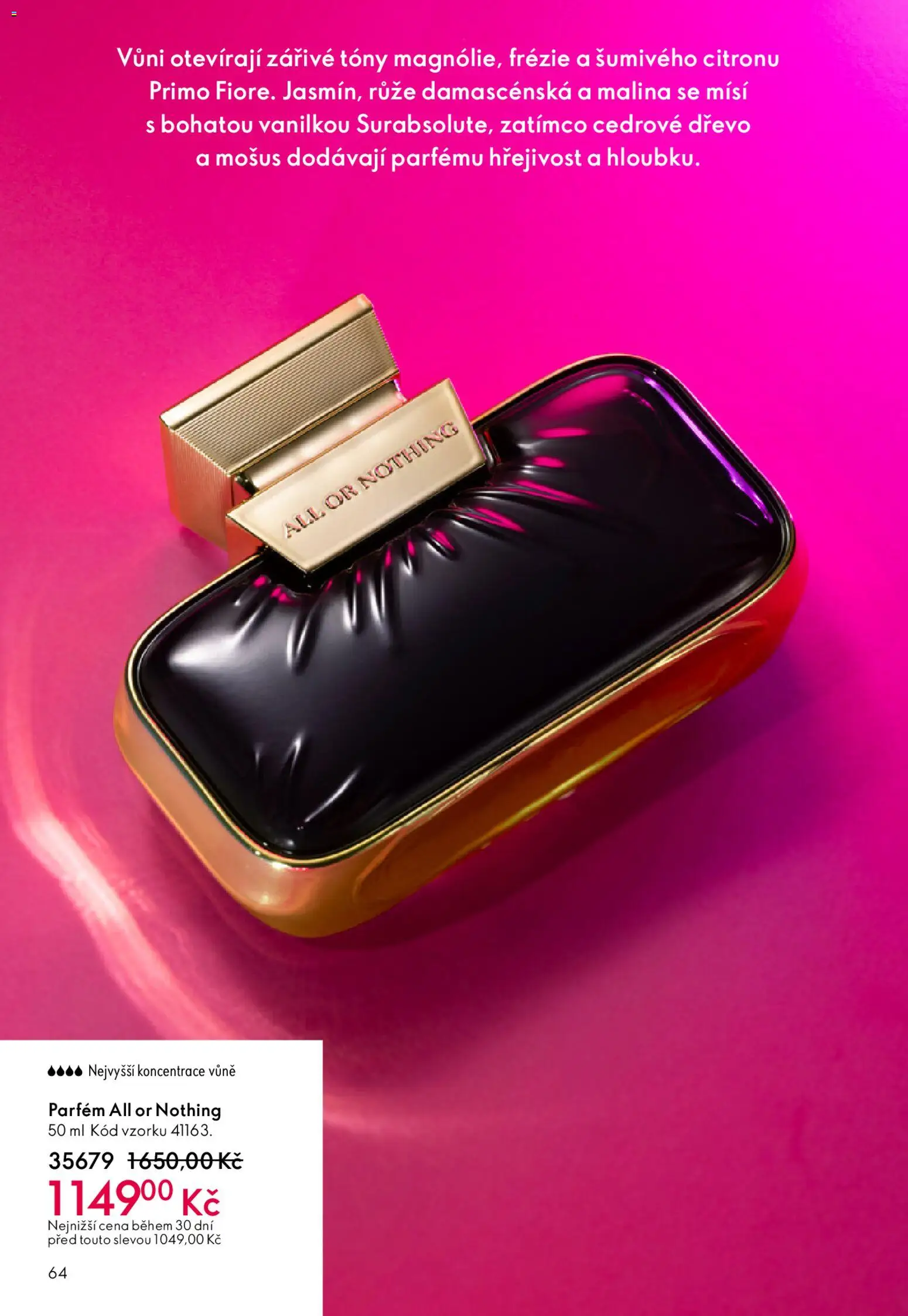 Oriflame katalog č. 06/2026 od 15.04.2026 | Strana: 64 | Produkty: Parfém