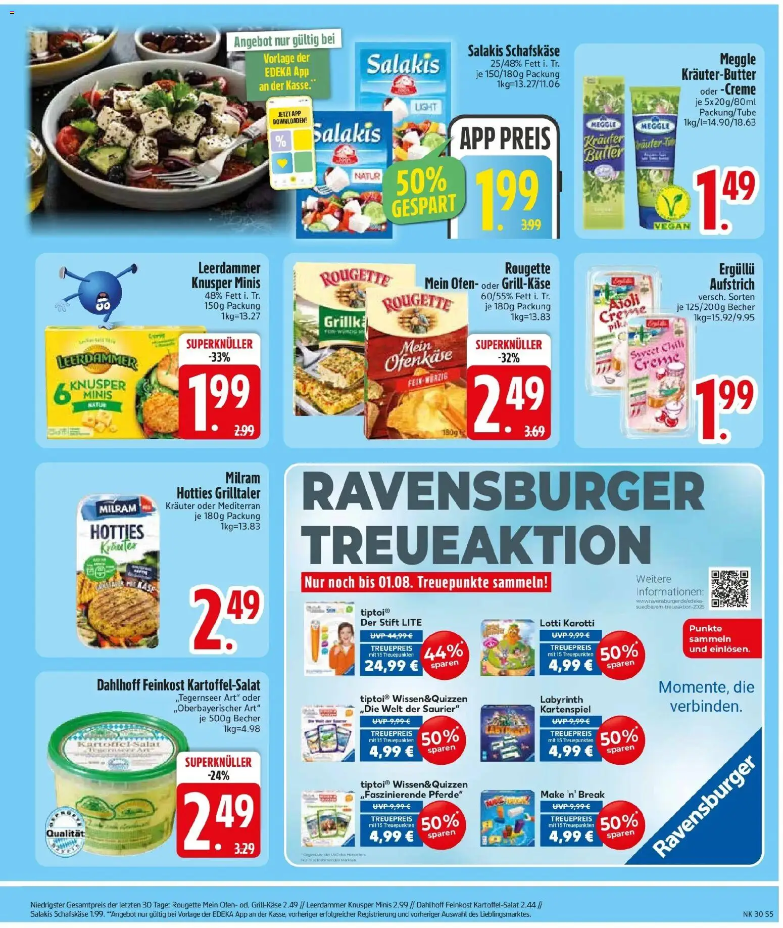 Edeka prospekt Kelheim – gültig ab 20.07.2026 | Seite: 7 | Produkte: Ofen, Creme, Milram, Schafskase