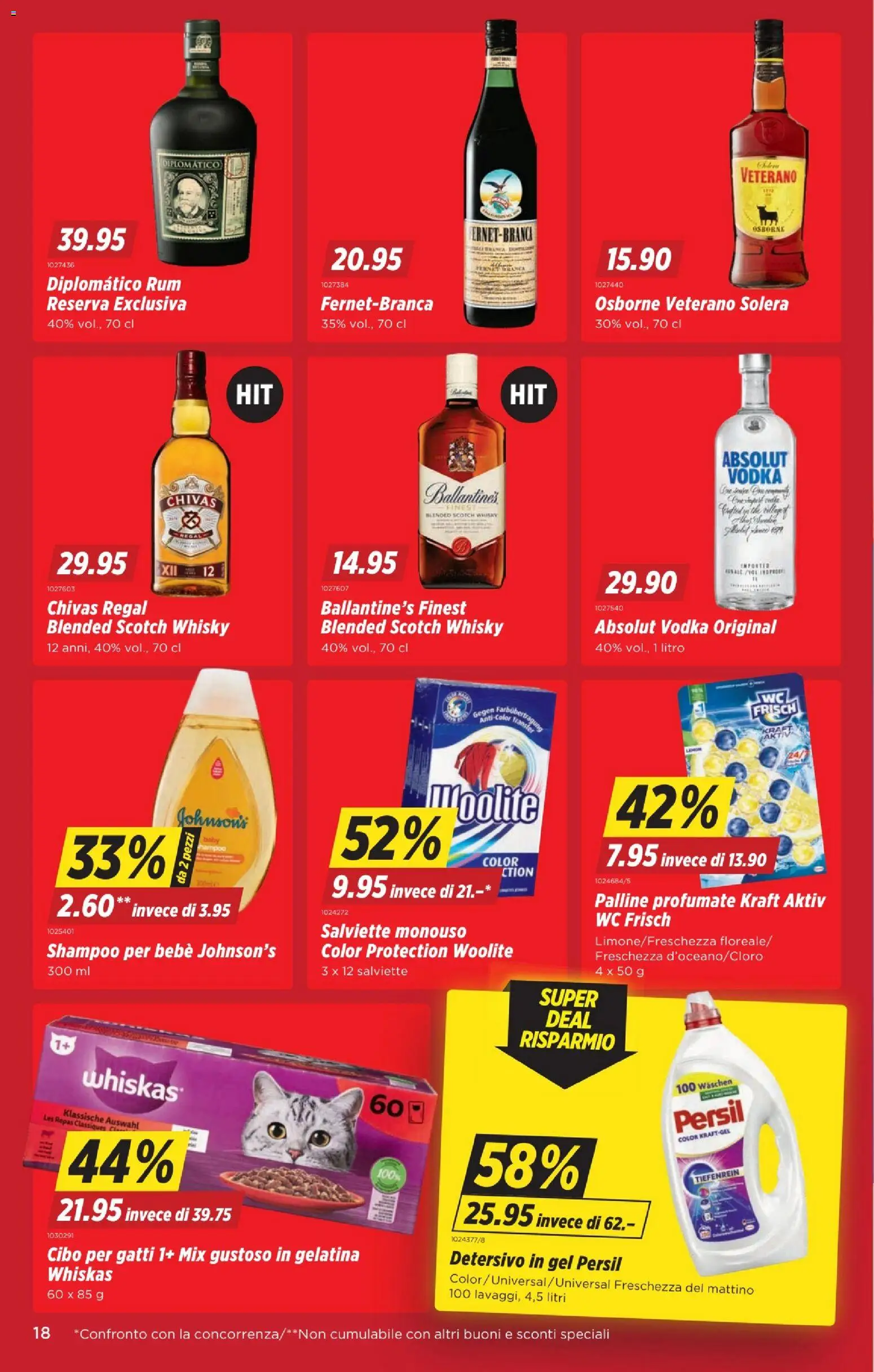 Denner aktionen IT – gültig ab 08.10.2026 | Seite: 18 | Produkte: Regal, Shampoo