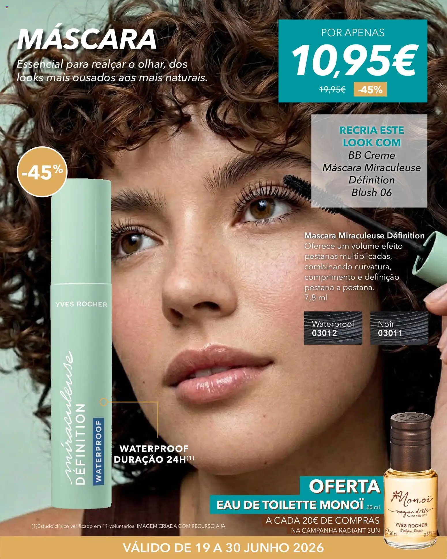 Yves Rocher Radiant sun │ válido de 19/06/2026 | Página: 3 | Produtos: Eau de toilette, Blush, Creme
