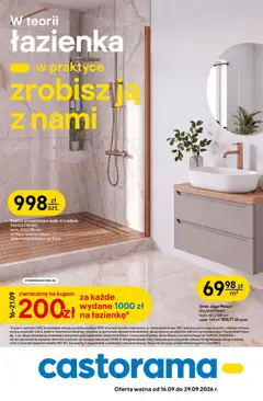Pogląd oferty "Castorama gazetka" - ważna od 16.09.2026
