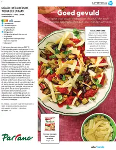 Parrano Geraspte kaas snippers originale, Geraspte kaas snippers - Voorbeeld van een folder van Albert Heijn, geldig van 03-07-2026 | Pagina: 118 | Producten: Olijfolie, Lasagne, Bakpapier, Rasp