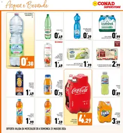 Anteprima del volantino ACQUA NATURALE SAN BENEDETTO, Acqua naturale, 2L valido a partire dal 20.05.2026 | Pagina: 20