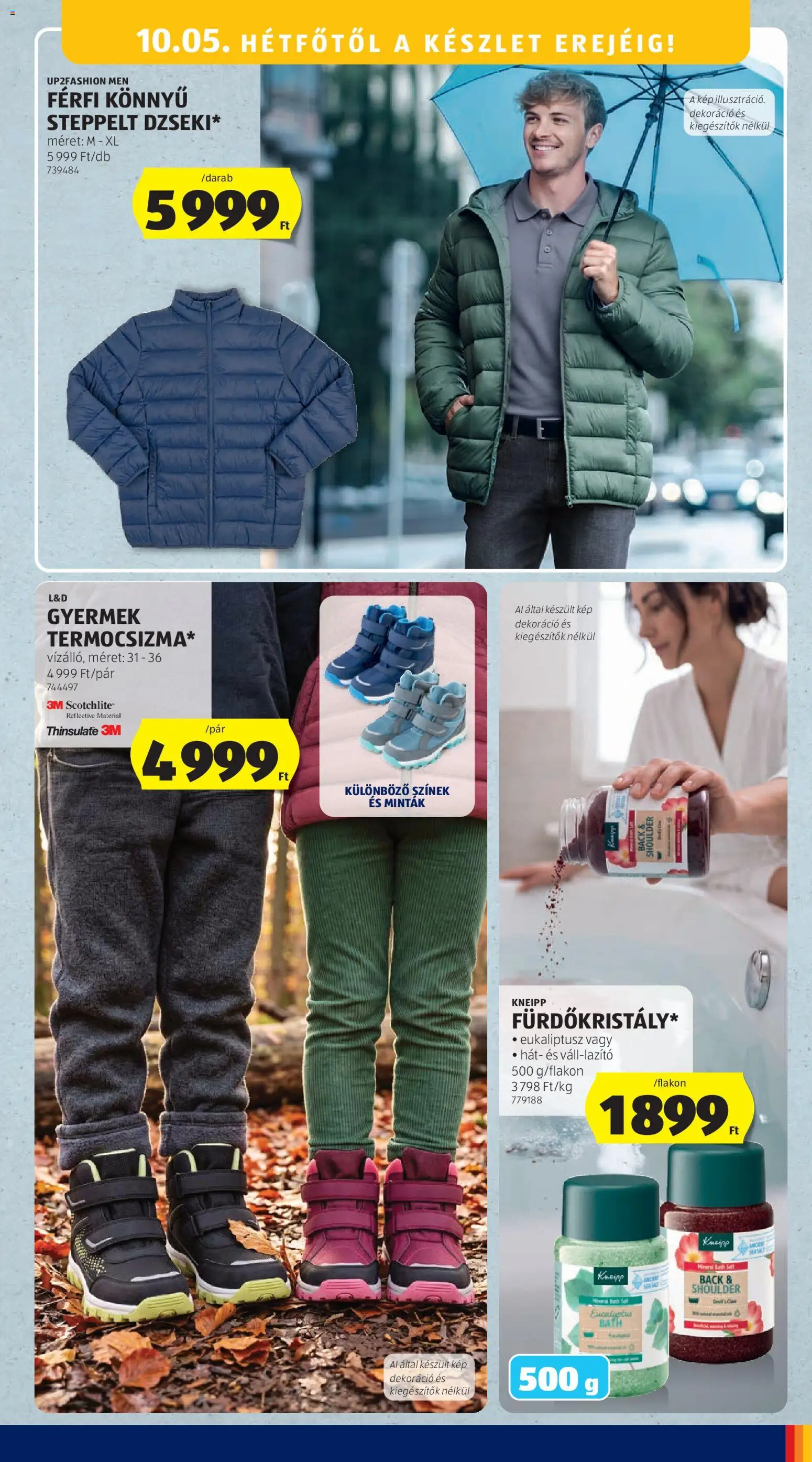 Aldi akciós ujság - amely érvényes a következő dátumtól: 2026.10.01. | Oldal: 47 | Termékek: Dekoráció