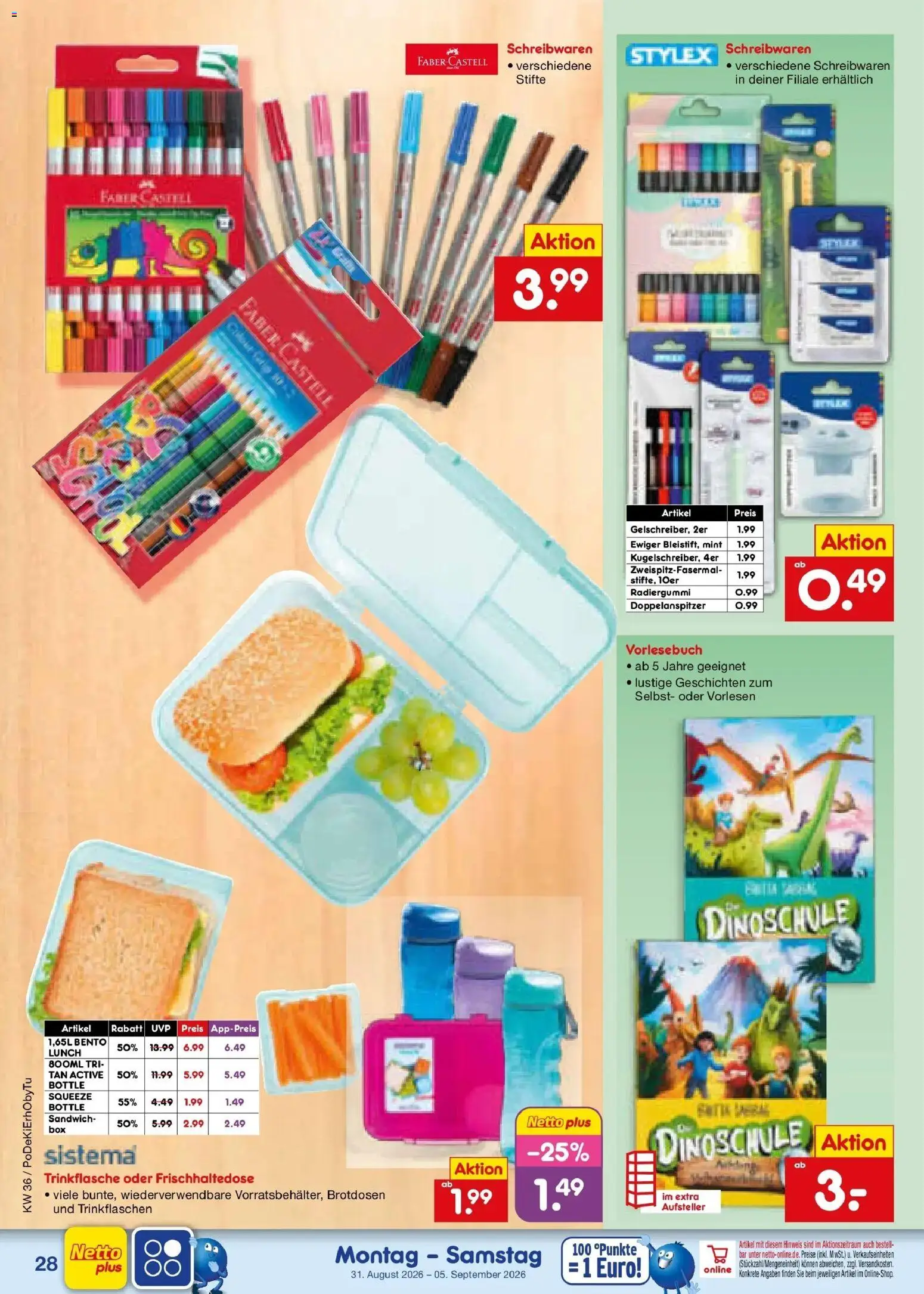Netto Marken-Discount Prospekt Regensburg (ab 31.08.2026) » Angebote | Seite: 38
