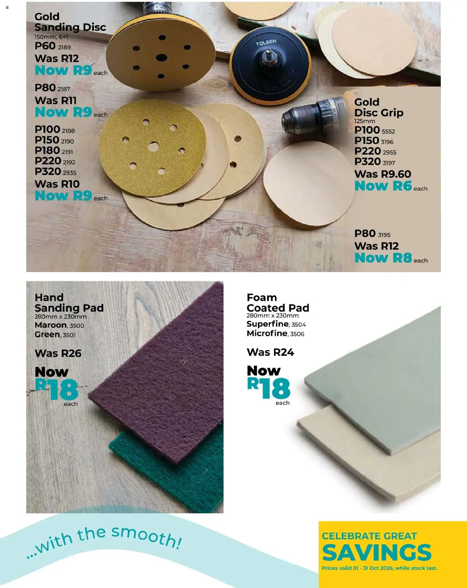 New Gelmar catalogue – valid from 01/10/2026 | Page: 19 | Products: Stock, Foam