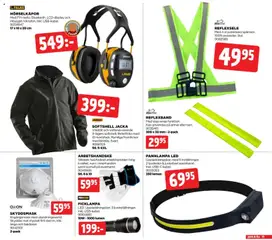 Jem & Fix erbjudanden - Förhandsvisning av reklamblad från butik Jem & Fix aktuell från 20/09/2026 | Sida: 19 | Produkter: Bomull, Jacka, Ficklampa, Pannlampa