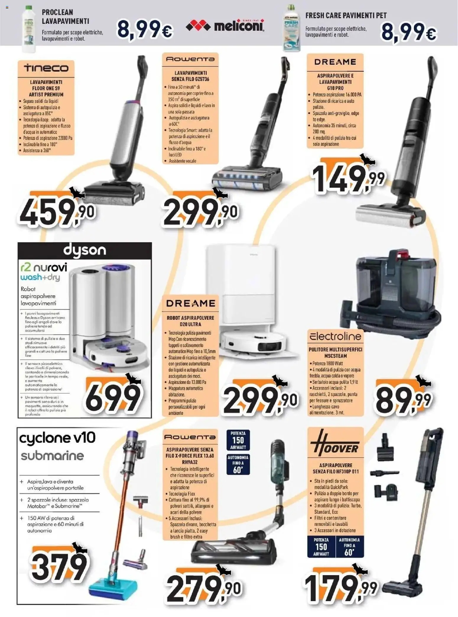 Nuovo Unieuro - Halloween da Unieuro! dal 30/10/2026 > offerte anteprima 🛍️ | Pagina: 25 | Prodotti: Robot aspirapolvere, Acqua, Panni, Robot