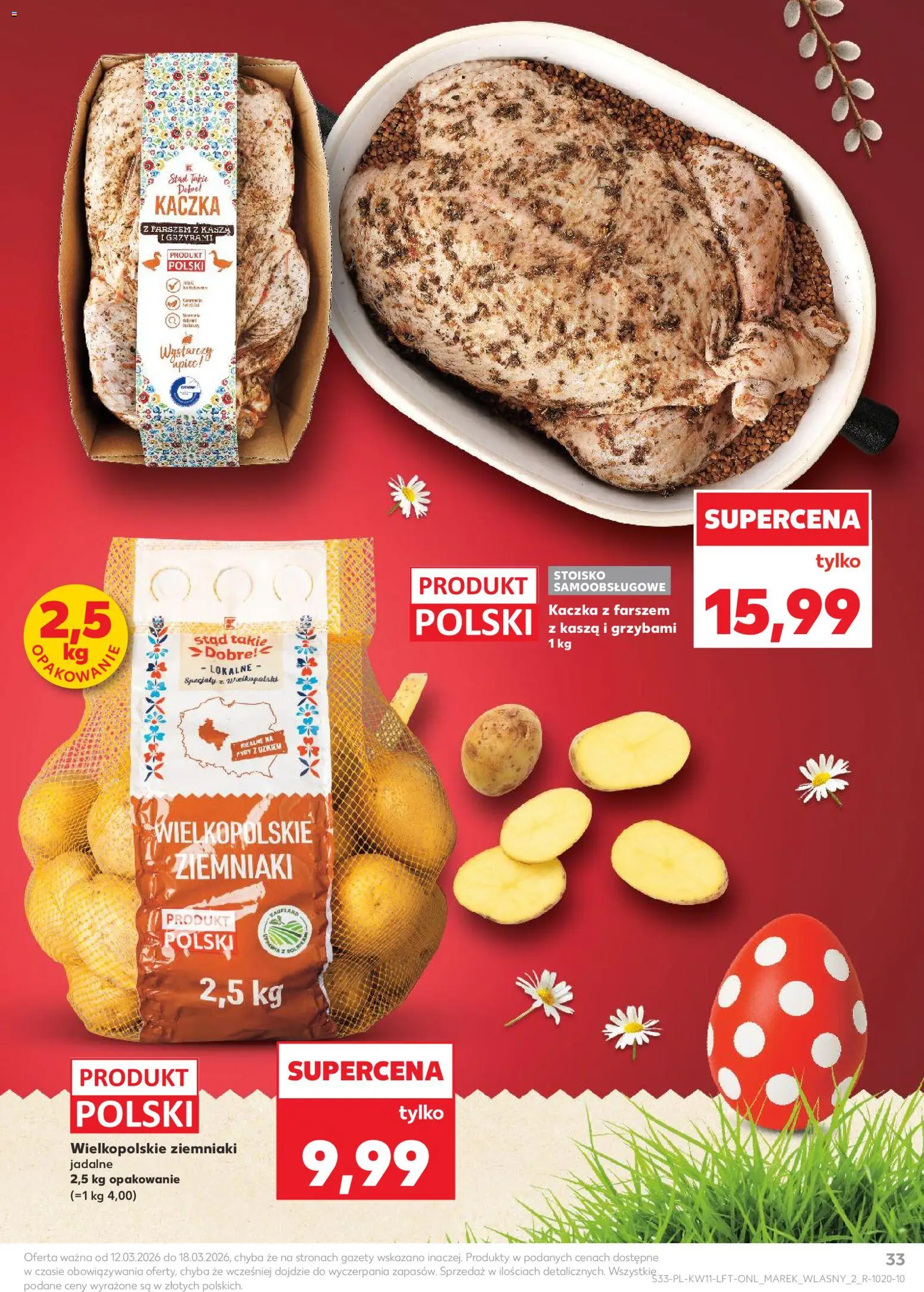 Kaufland Polsko leták od 12.03.2026 | Strana: 33
