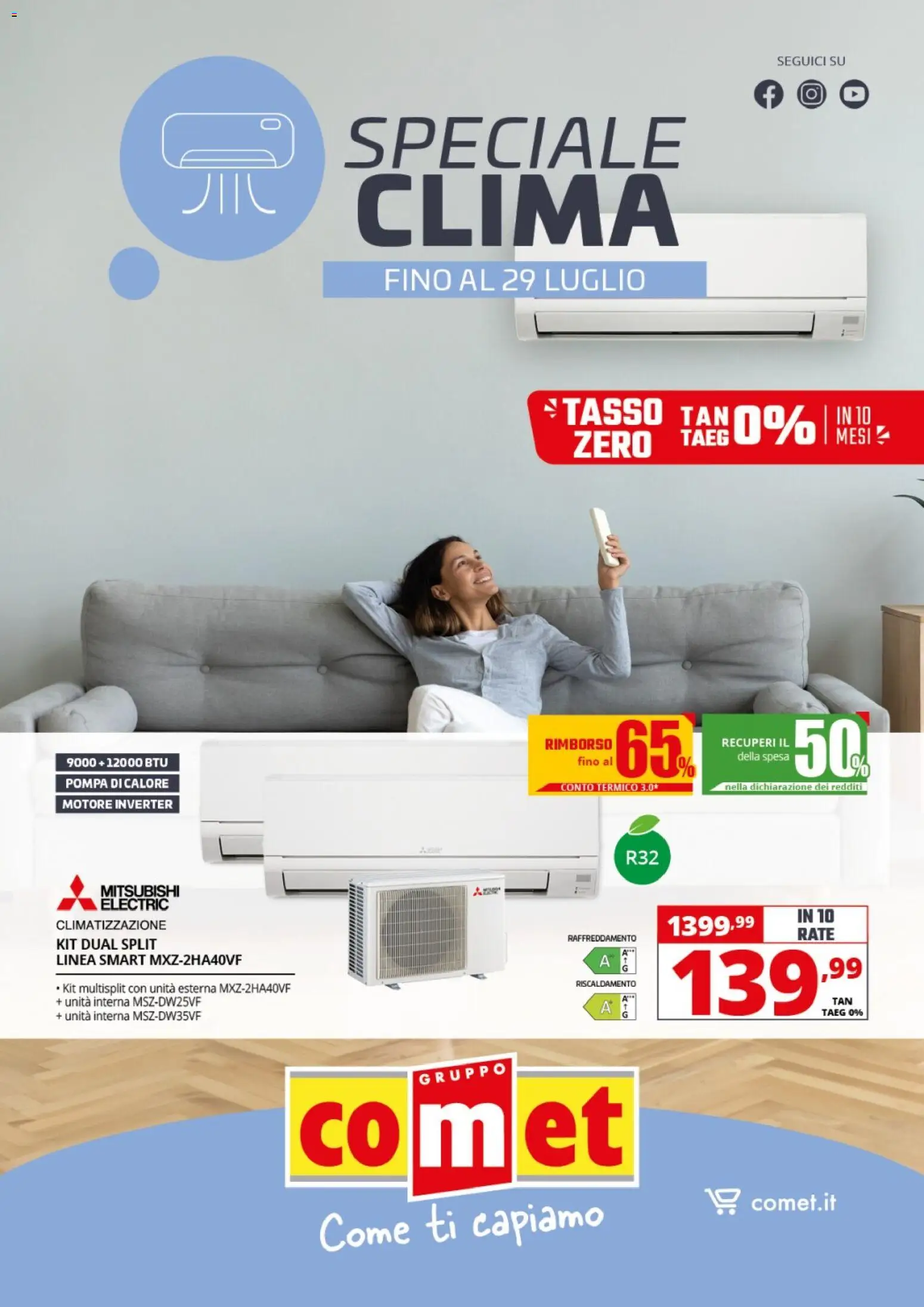 Comet volantino Clima dal 24/07/2026 anteprima > nuovo offerte!⏳ catalogue cover