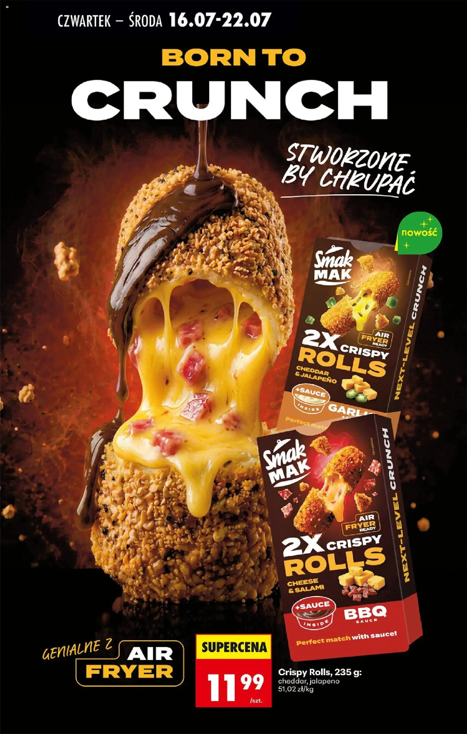 Biedronka gazetka od czwartku od 16.07.2026 | Strona: 45 | Produkty: Mak, Salami, Cheddar