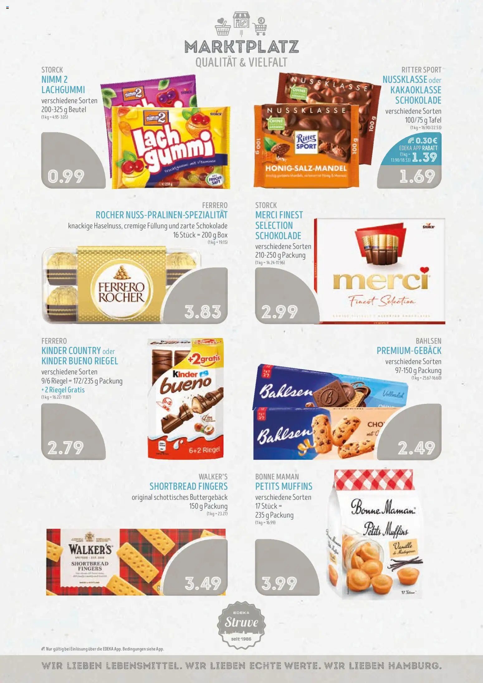Edeka Struve Prospekt – gültig ab 02.11.2026 | Seite: 10 | Produkte: Box, Ritter sport, Kinder bueno, Kinder country