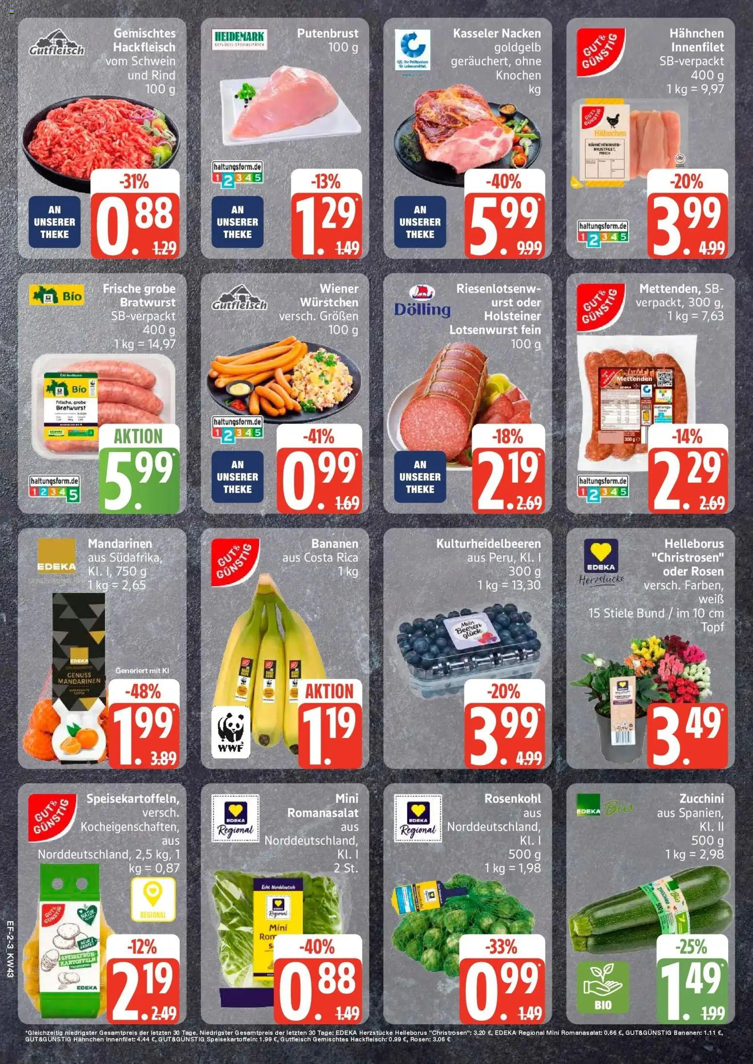 Edeka Prospekt Ascheberg (ab 19.10.2026) » Angebote Online | Seite: 2 | Produkte: Putenbrust, Theke, Kasseler nacken, Hackfleisch