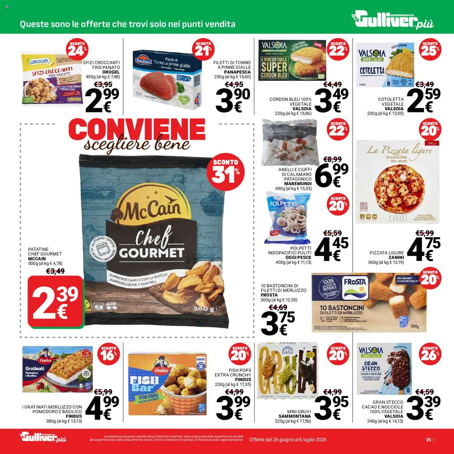 Volantino Gulliver del 26/06/2026 | Pagina: 25