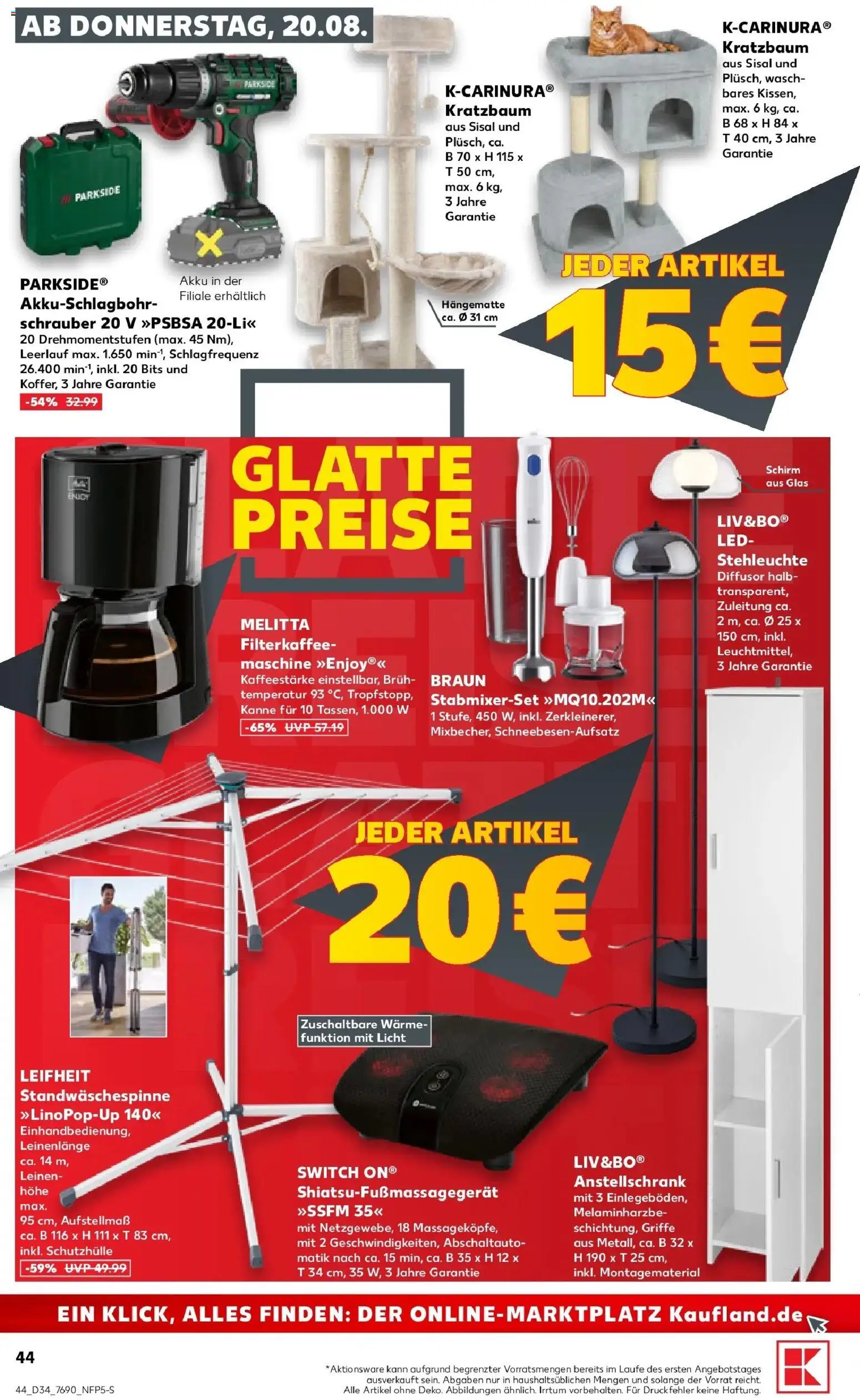 Prospekt Kaufland ab 17.08.2026 » Angebote Online zum Blättern | Seite: 55 | Produkte: Melitta
