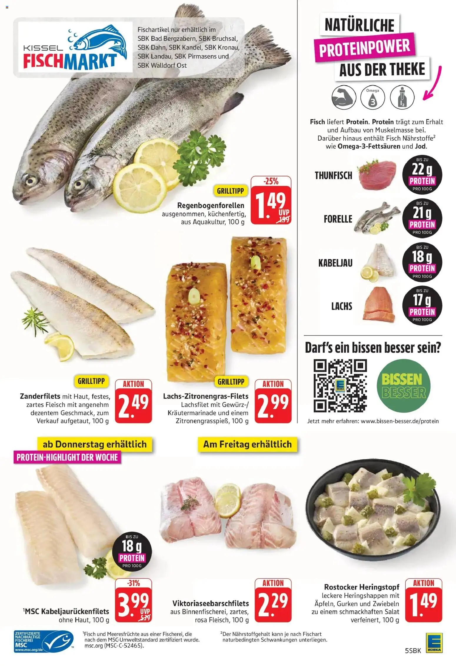 Edeka Prospekt Walldorf (ab 10.08.2026) » Angebote Online | Seite: 5 | Produkte: Theke, Thunfisch, Bad, Salat