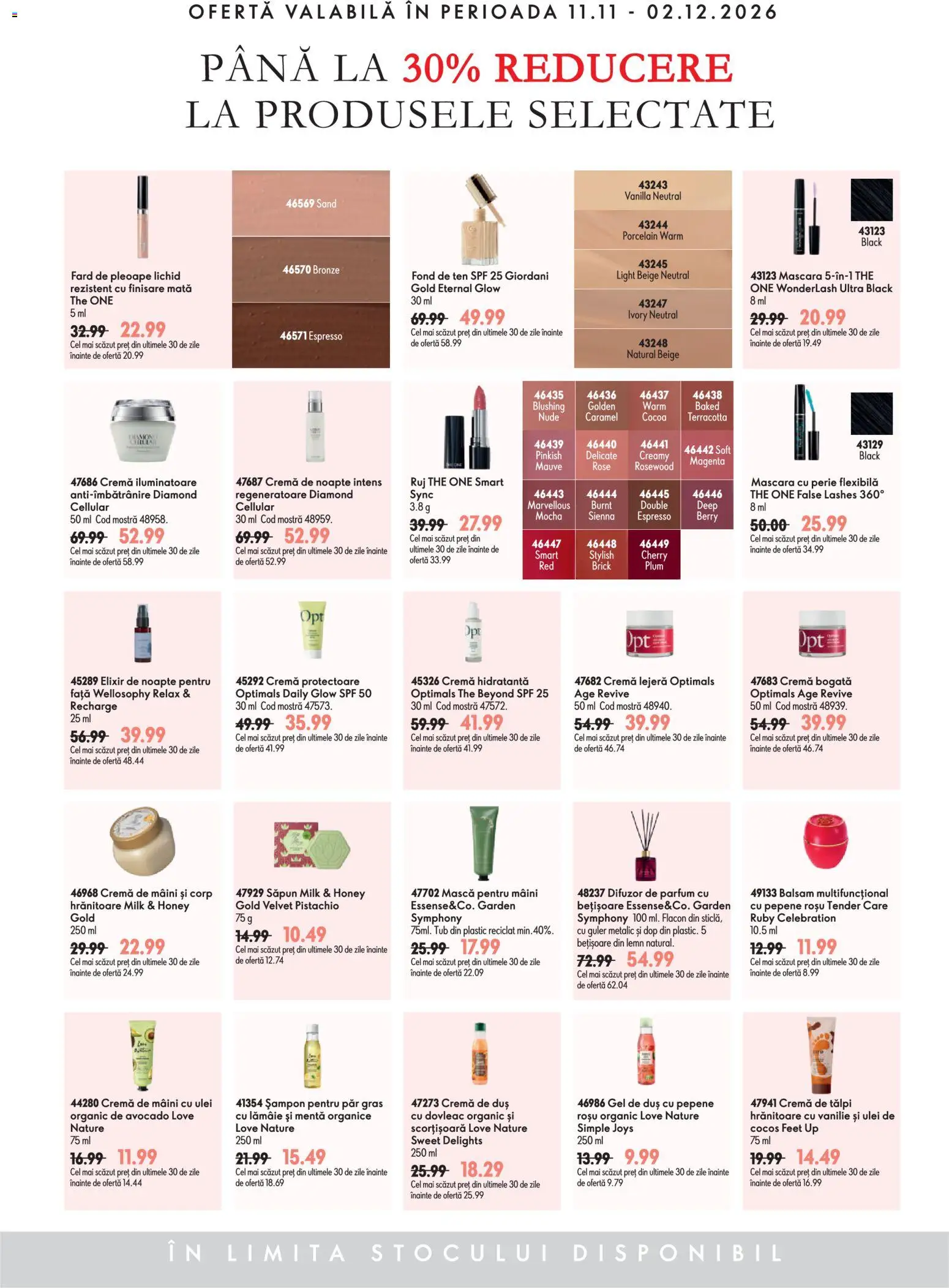Noul catalog Oriflame – valabil de la 11.11.2026 | Pagină: 7 | Produse: Perie, Balsam, Ulei, Lămâie