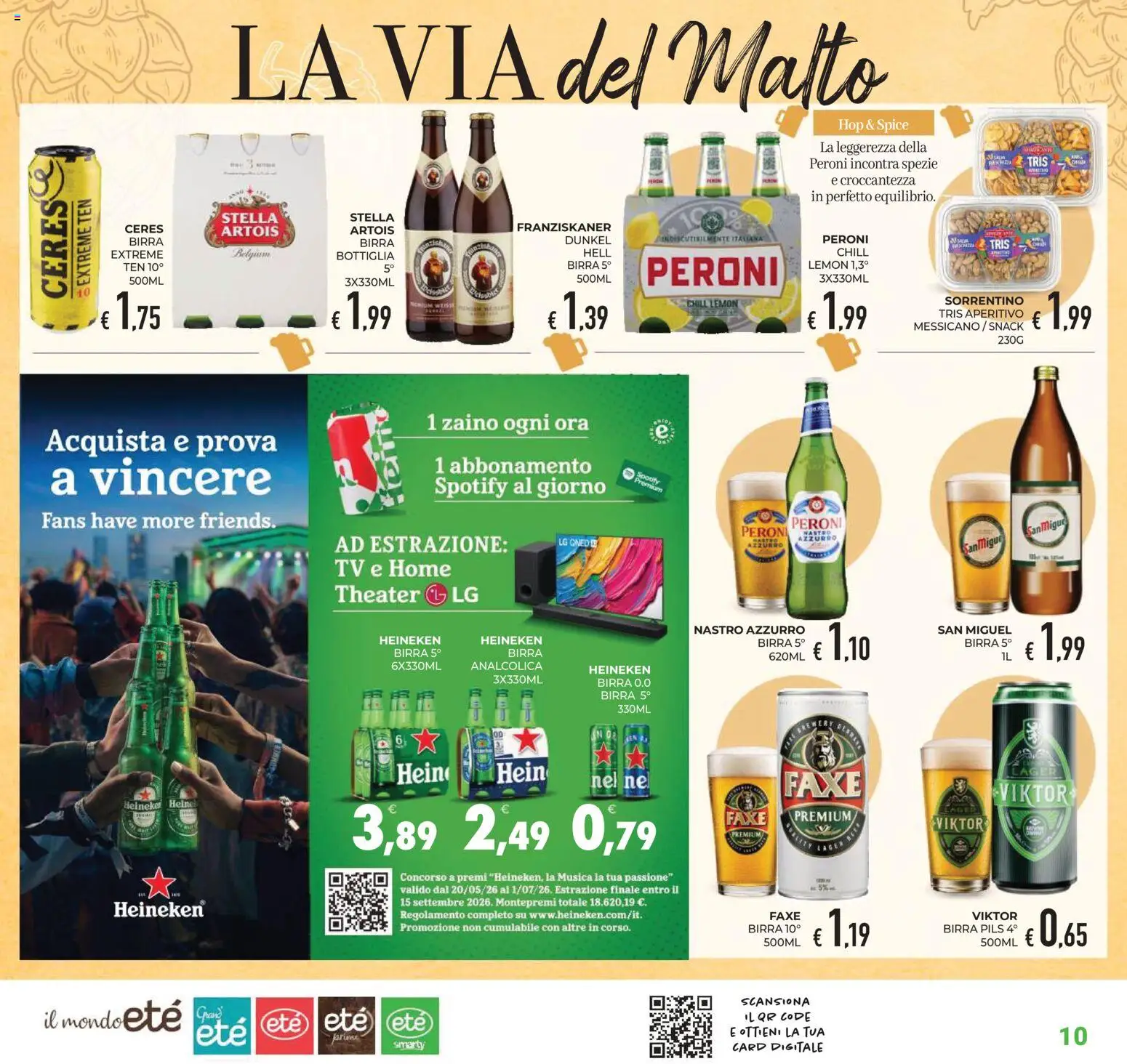 Volantino Eté del 12.06.2026 | Pagina: 10 | Prodotti: Spezie, Ceres, Bottiglia, Aperitivo
