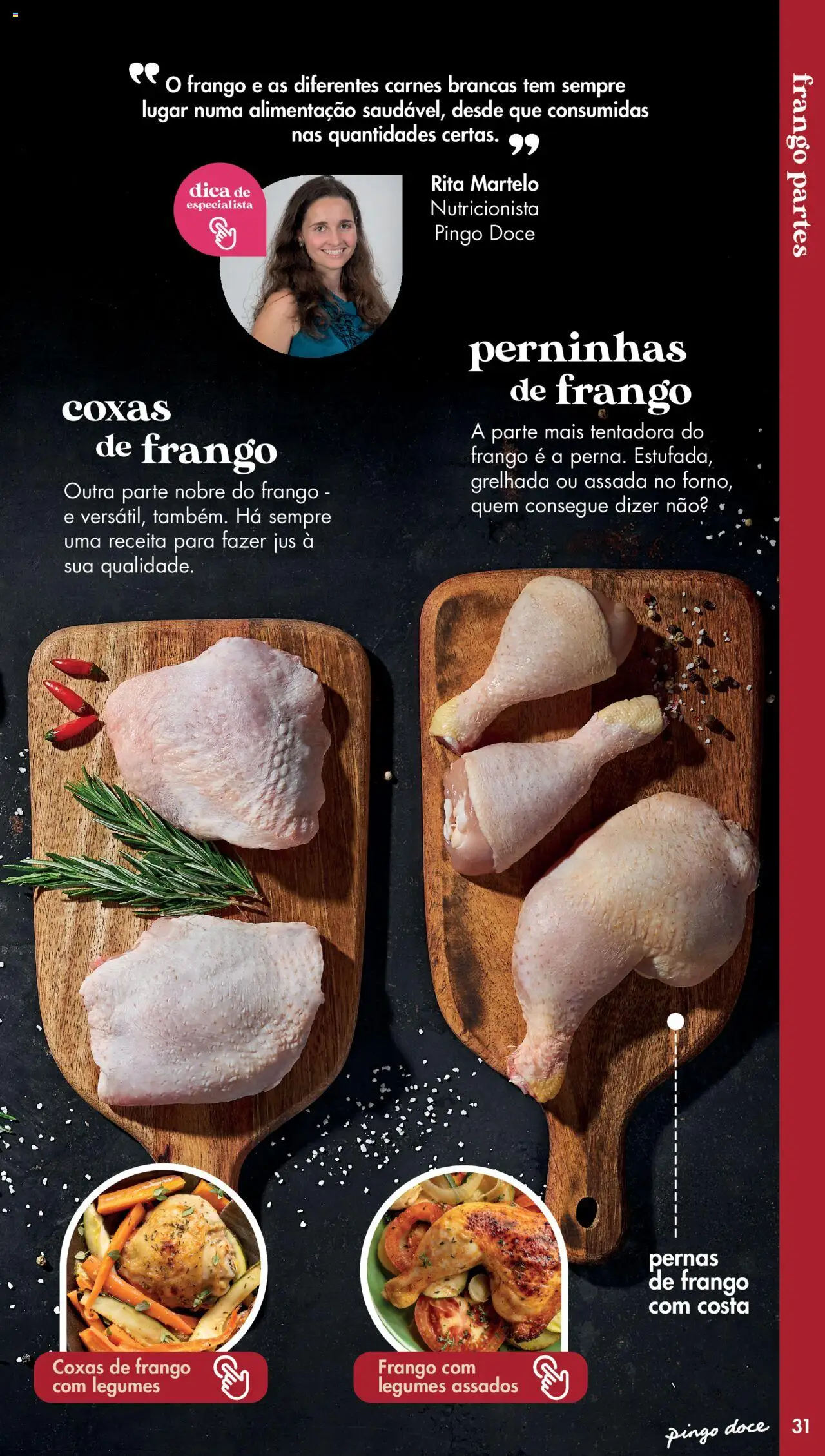 Pingo Doce - Catálogo-Talho │ válido de 20/05/2025 | Página: 31 | Produtos: Frango, Pernas de frango, Legumes, Martelo