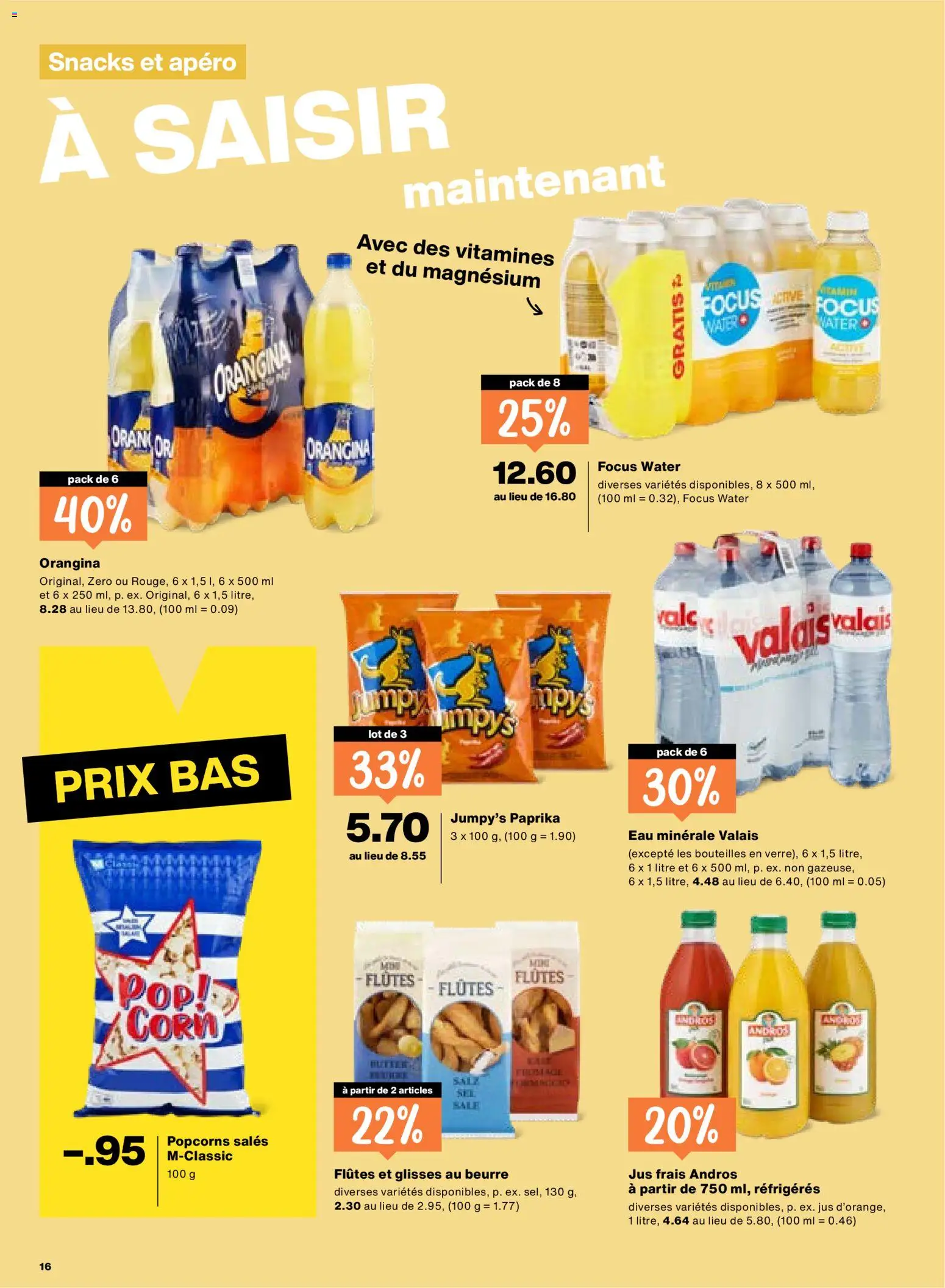 Migros aktionen FR – gültig ab 30.07.2026 | Seite: 16