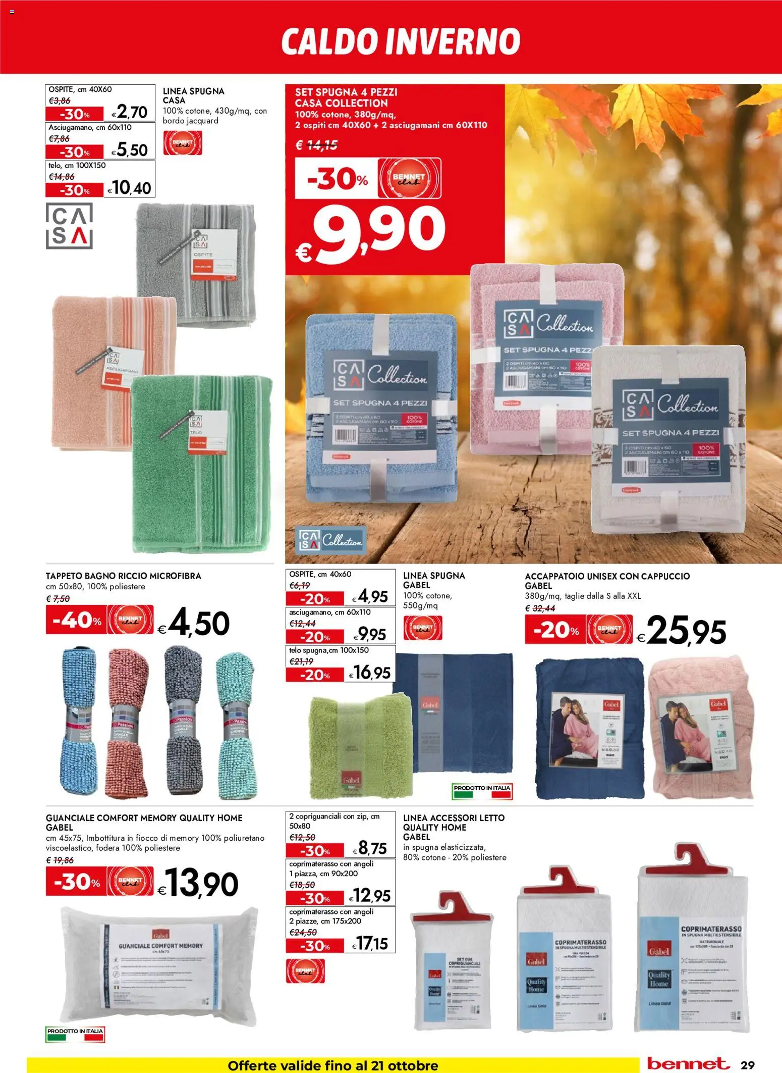 Volantino bennet del 08/10/2026 | Pagina: 29