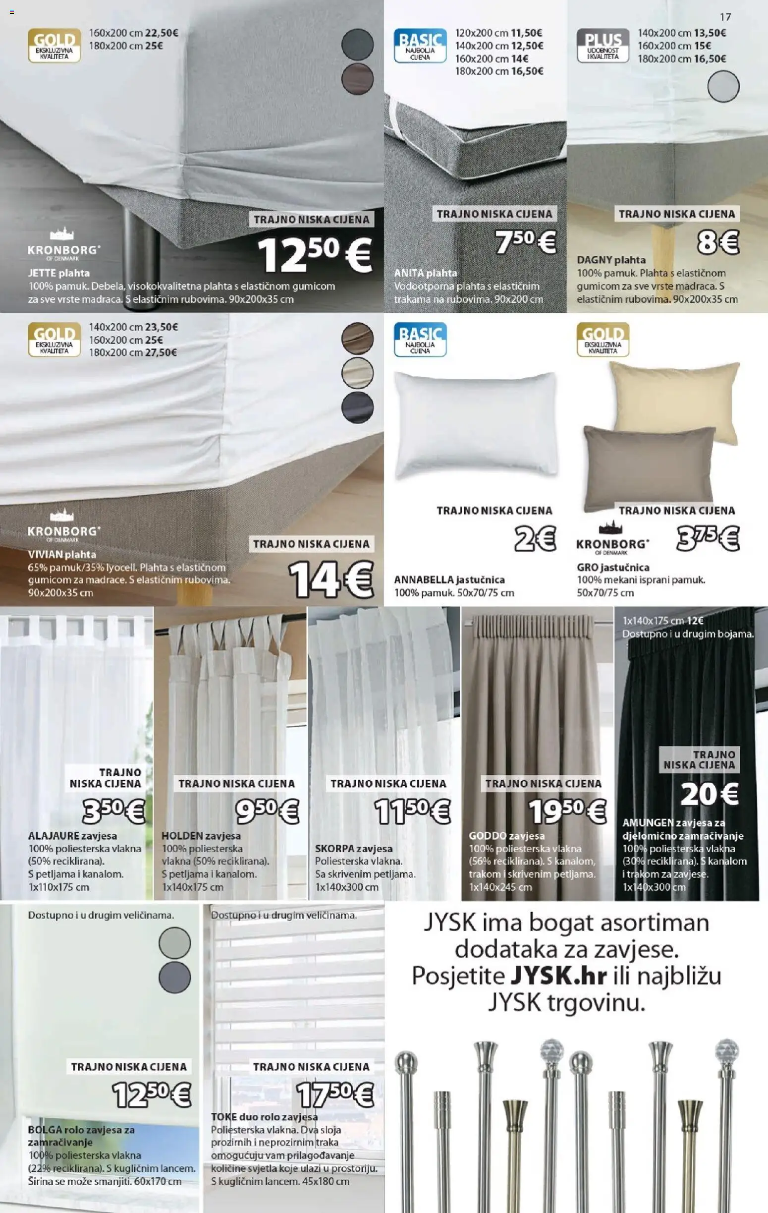 JYSK katalog | vrijedi od 09.09.2026 | Stranica: 17