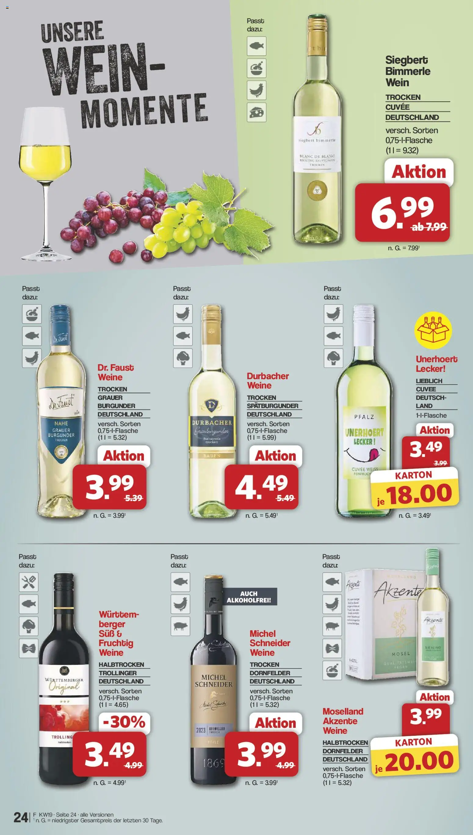 Famila Nordwest Prospekt 	 – gültig ab 04.05.2026 | Seite: 24 | Produkte: Wein