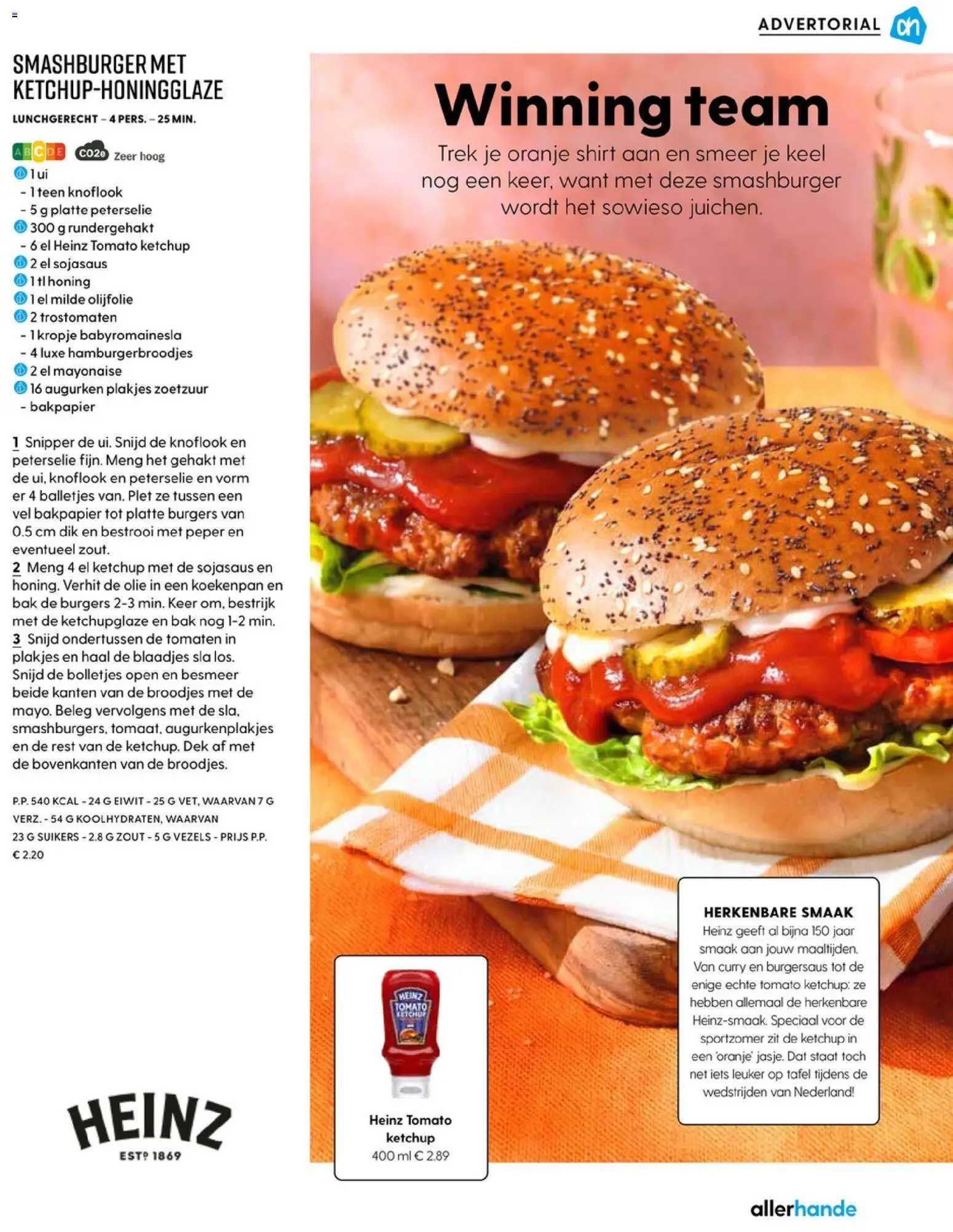 {H1} | Pagina: 60 | Producten: Sla, Gehakt, Bolletjes, Broodjes