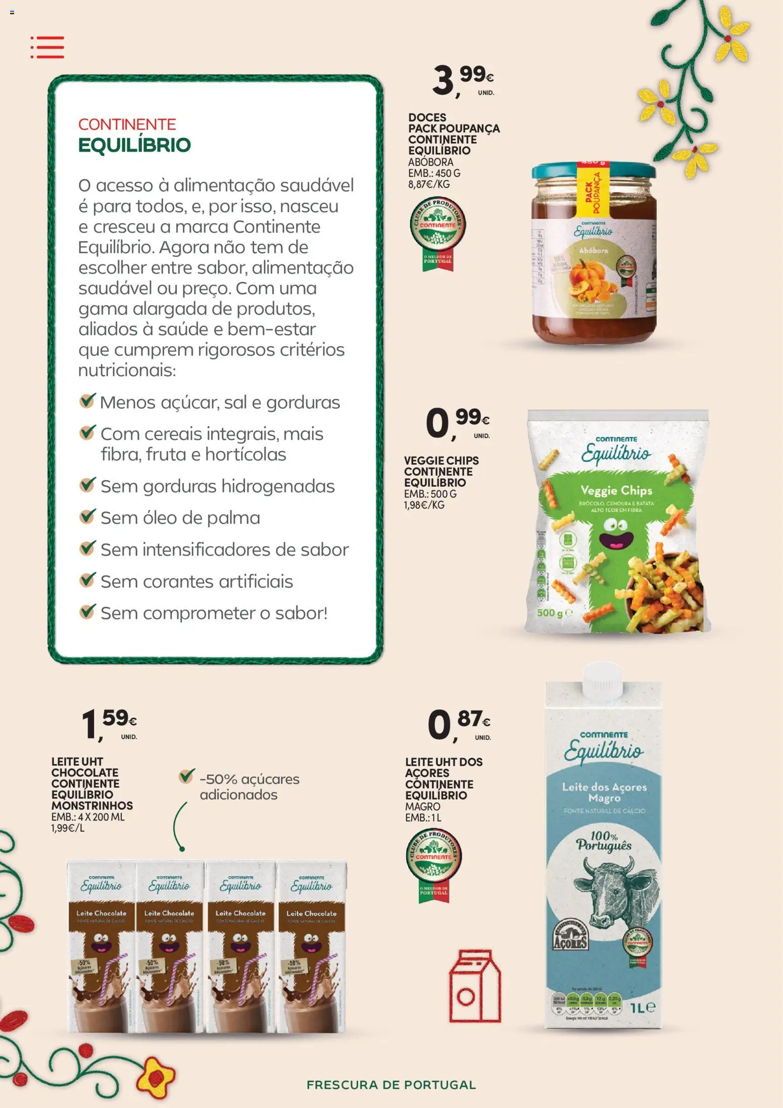 Continente - Frescura de Portugal Direto da origem │ válido de 05.05.2026 | Página: 46 | Produtos: Batata, Óleo, Chocolate, Cenoura