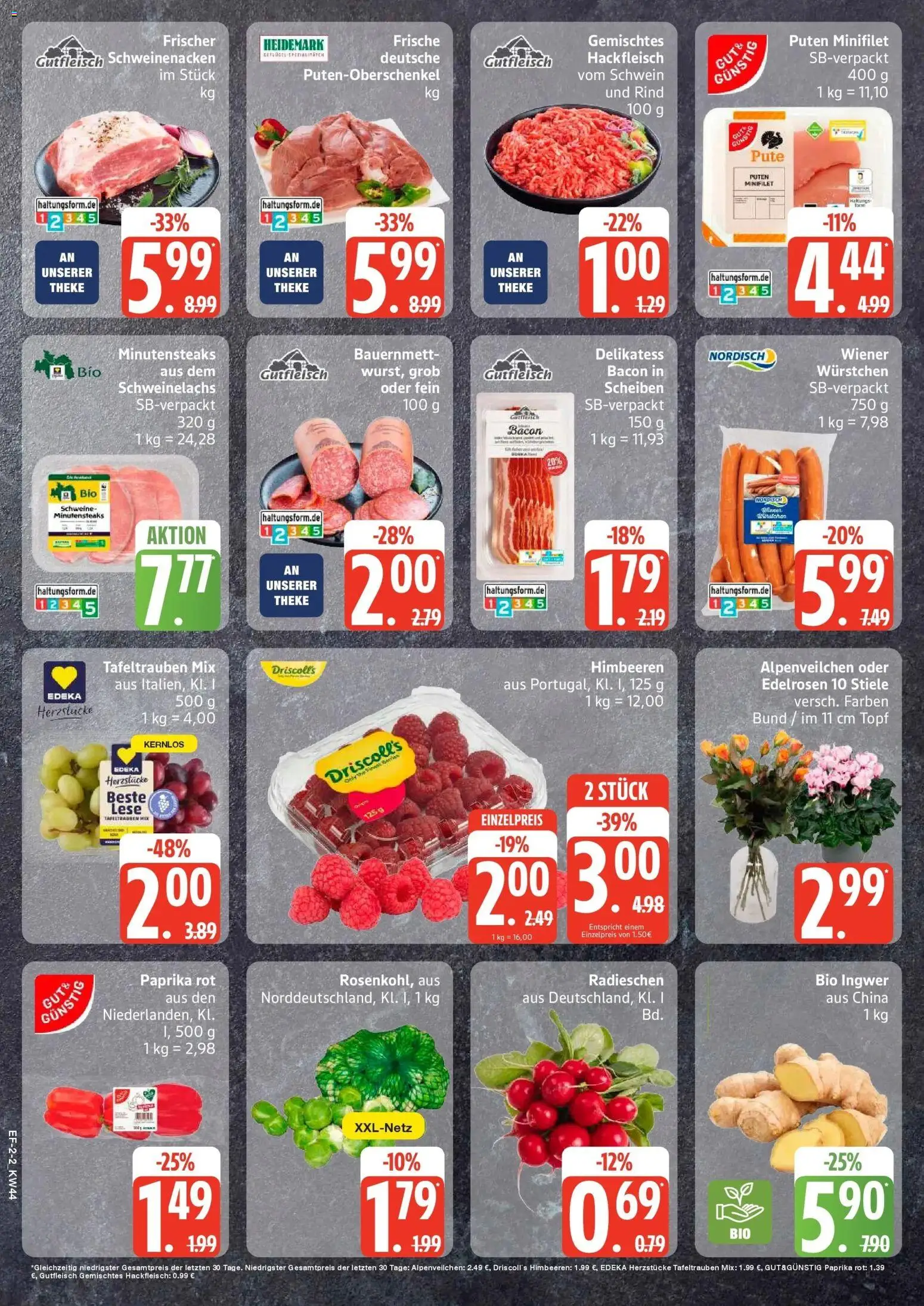 Edeka Prospekt Luhnstedt (ab 26.10.2026) » Angebote Online | Seite: 2 | Produkte: Pute, Theke, Schweinenacken, Hackfleisch
