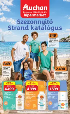 Auchan Szezonnyitó Strand katalógus - amely érvényes a következő dátumtól: 14.05.2026