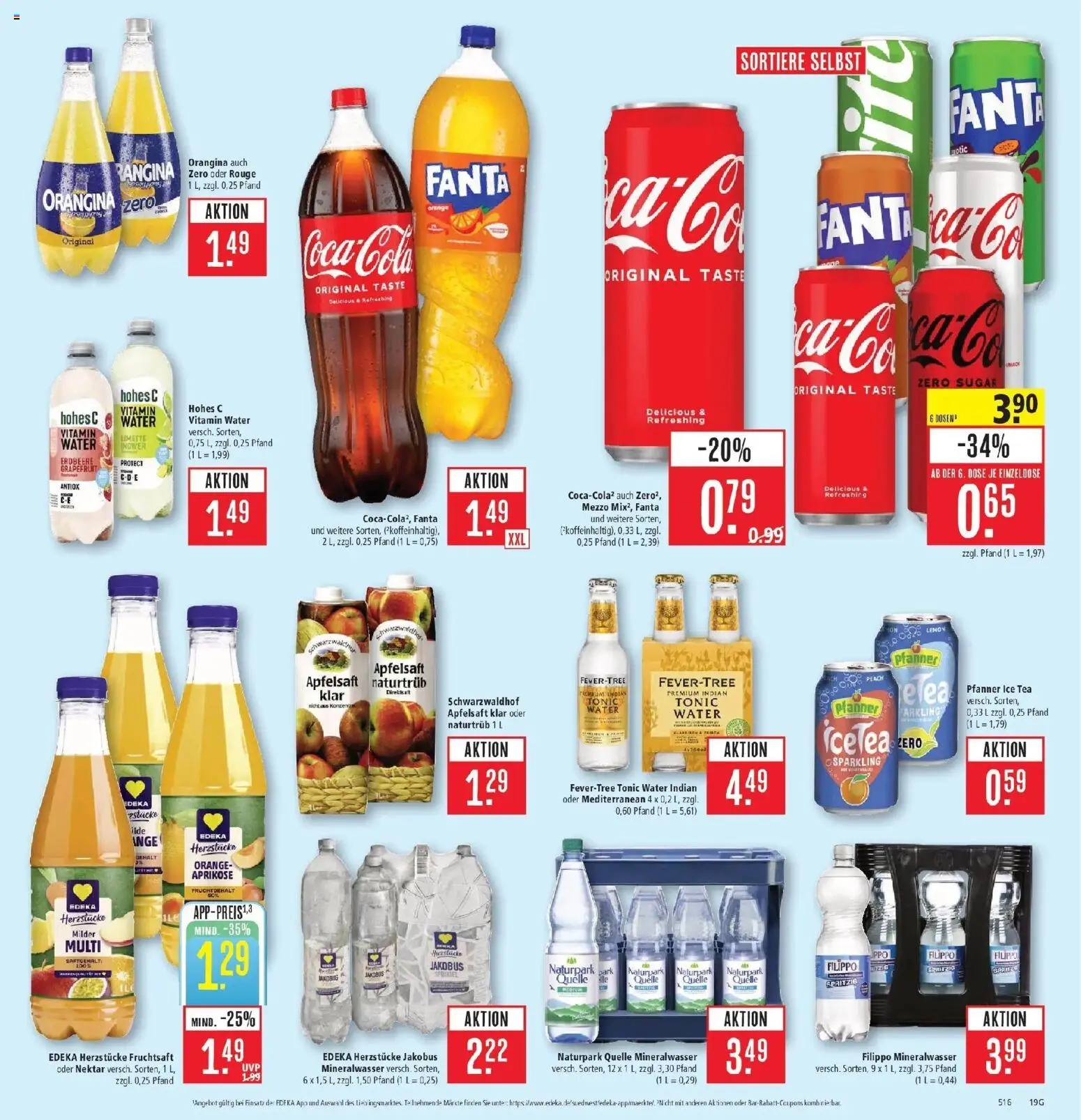 Marktkauf Prospekt Friedrichshafen (ab 17.08.2026) » Angebote online | Seite: 23 | Produkte: Fanta, Mineralwasser, Limette, Hohes c