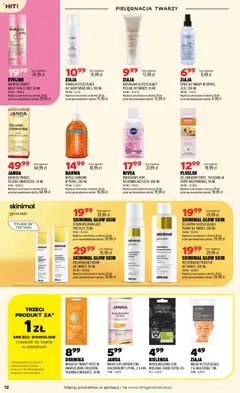 Pogląd oferty "Drogerie Natura gazetka" - ważna od 08.09.2026 | Strona: 12 | Produkty: Żelazko, Maseczki, Mydło, Tonik do twarzy
