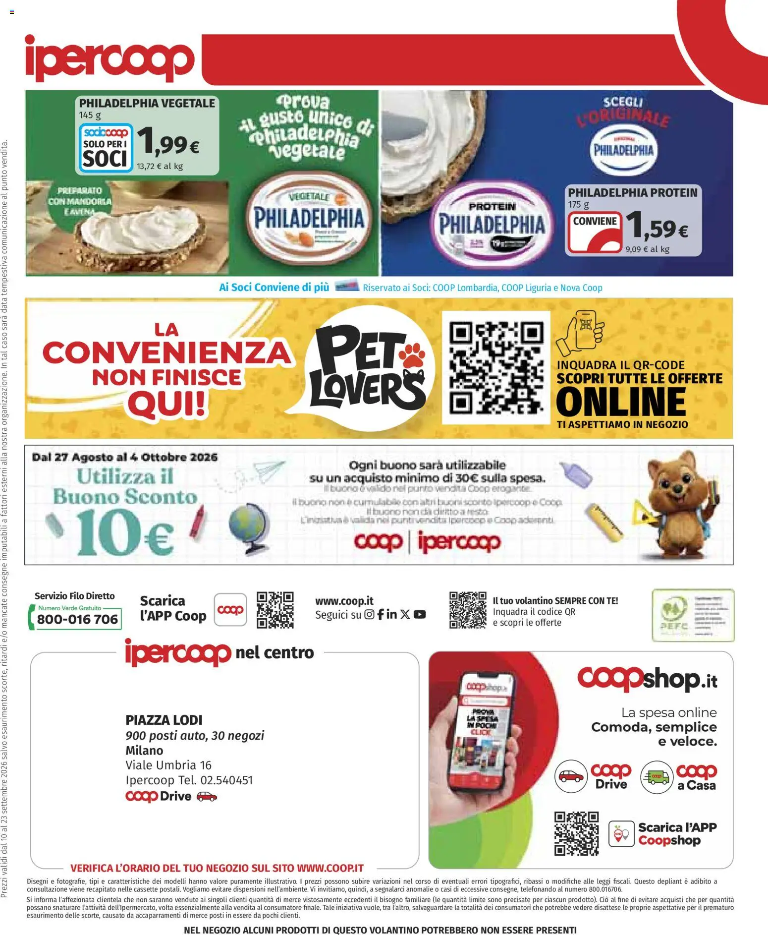 Volantino Ipercoop del 10/09/2026 | Pagina: 47 | Prodotti: Tè, Mandorla, Data