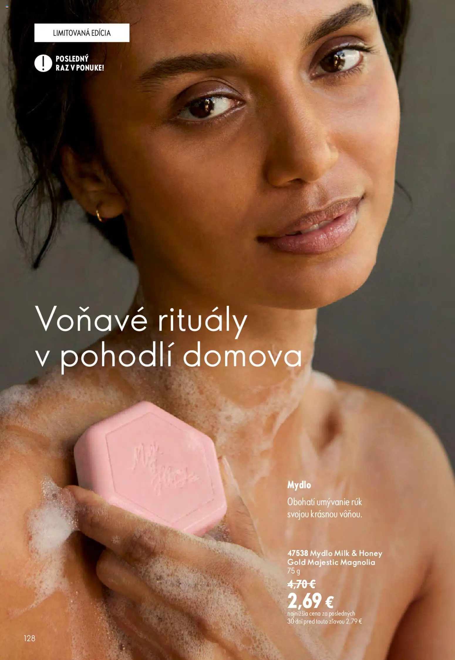 Nové Oriflame akcie – leták je platný od 09.09.2026 | Strana: 128 | Produkty: Mydlo