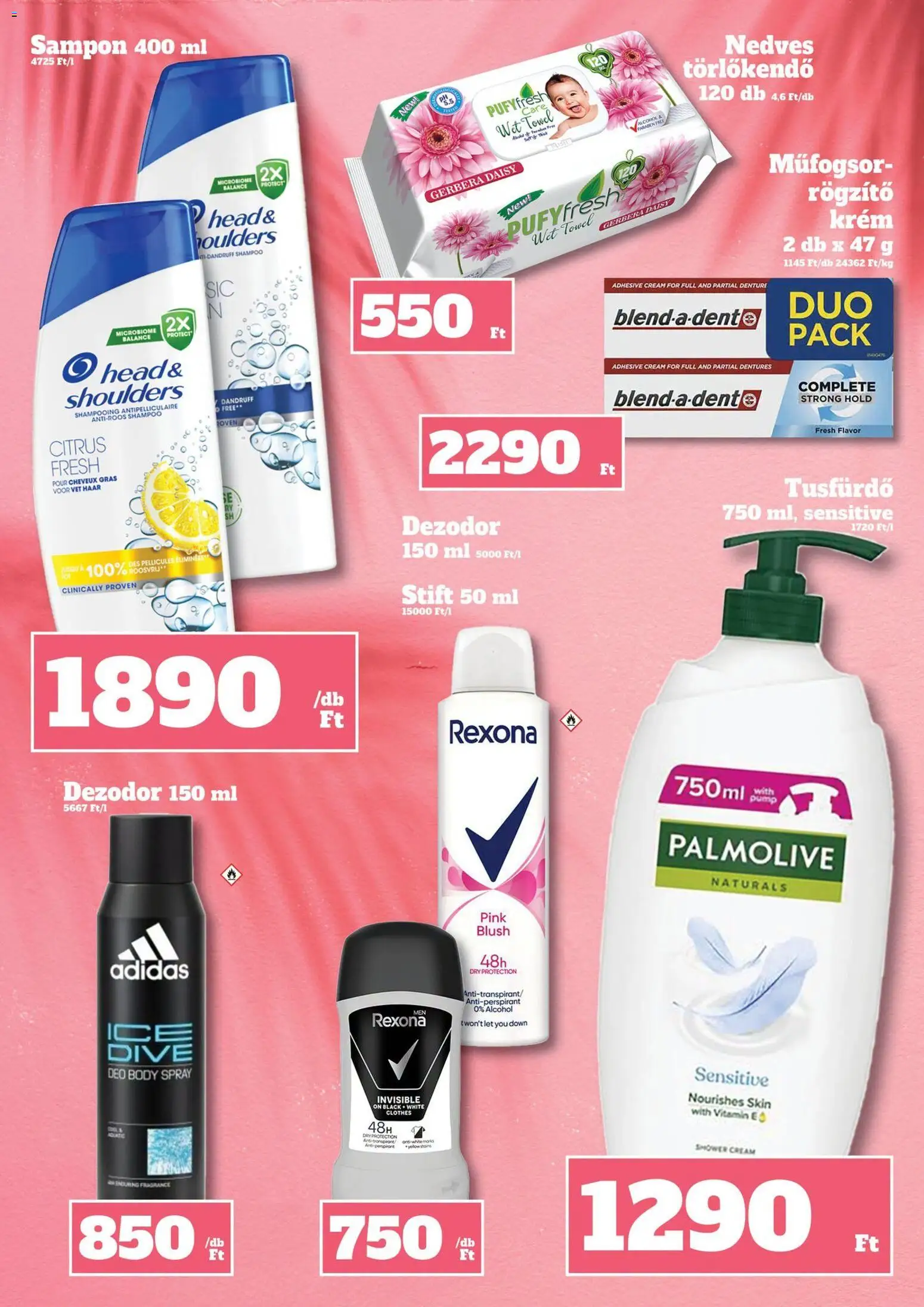 Family Diszkont akciós ujság - amely érvényes a következő dátumtól: 2026.10.08. | Oldal: 22 | Termékek: Krém, Body, Palmolive, Stift