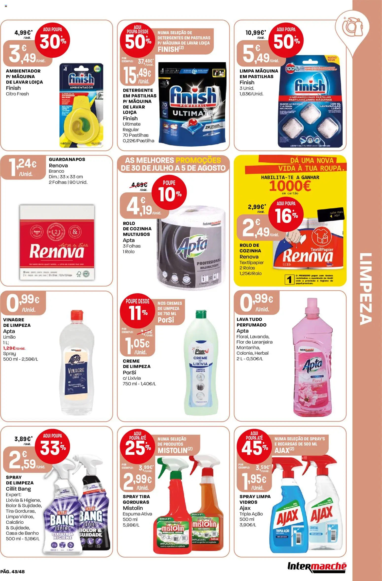 Intermarché folheto │ válido de 30/07/2026 | Página: 43