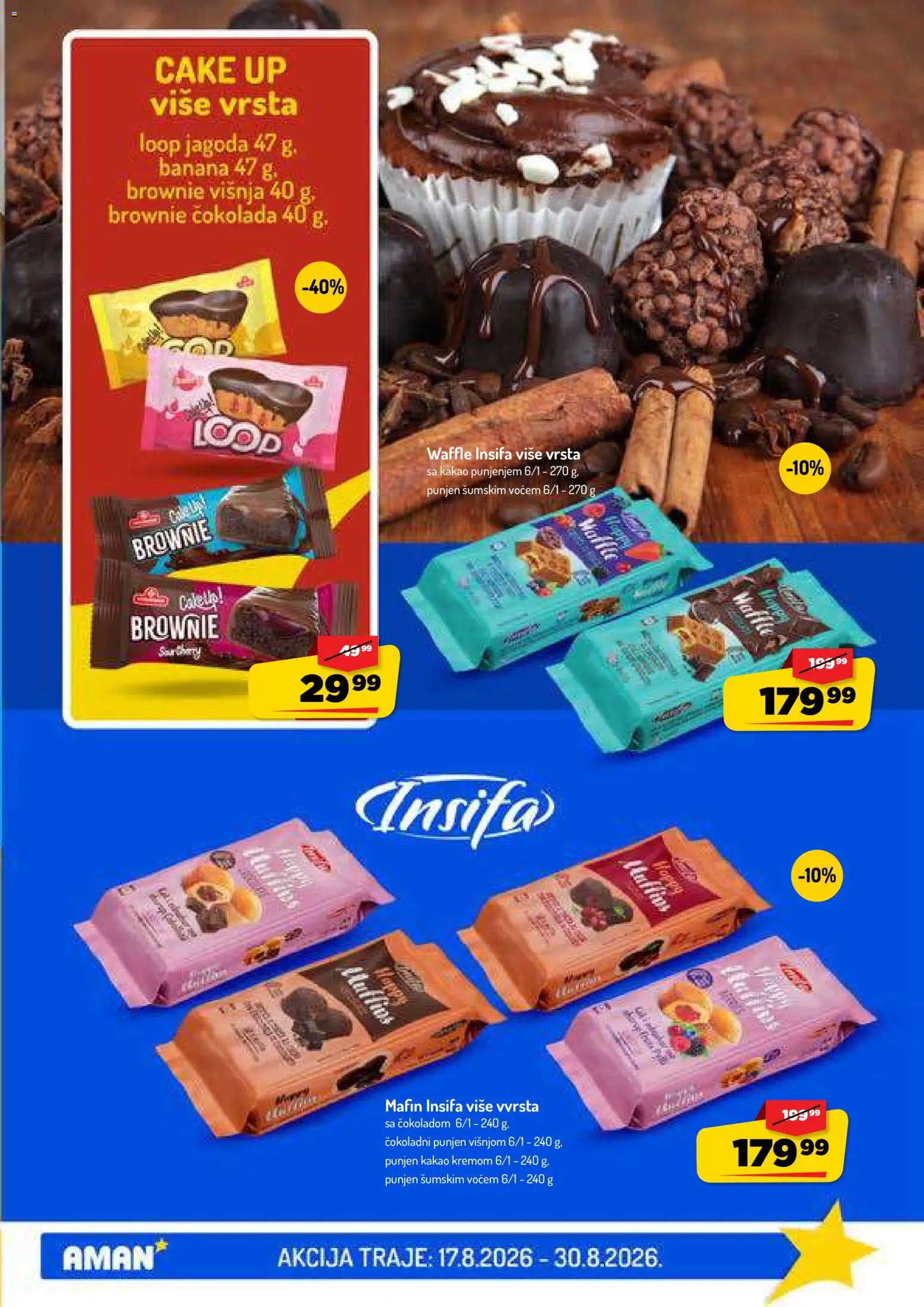 Aman katalog - važi od 17.08.2026 | Strana: 31 | Proizvode: Banana, Kakao, Jagoda, Višnja