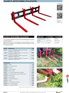 Forhåndsvisning av Felleskjøpet Igland produktkatalog 2025-2026 gyldig fra 01.01.2025 | Side: 69 | Produkter: Kontakt, Vekt