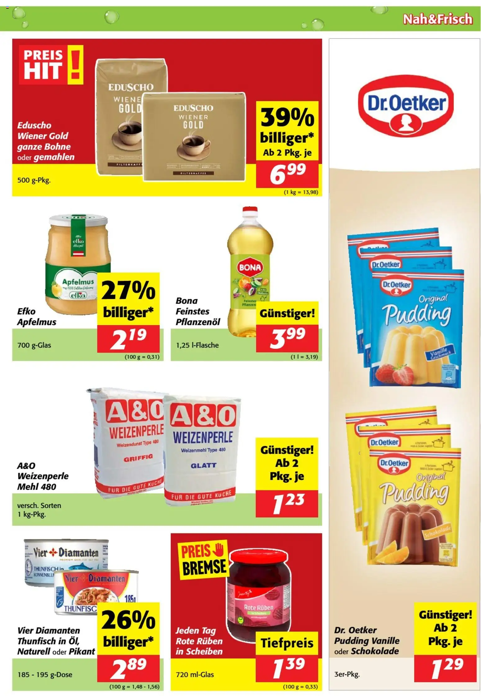 Nah und Frisch Flugblatt gültig ab 02.09.2026 | Seite: 5 | Produkte: Vanille, Bohne, Mehl, Schokolade