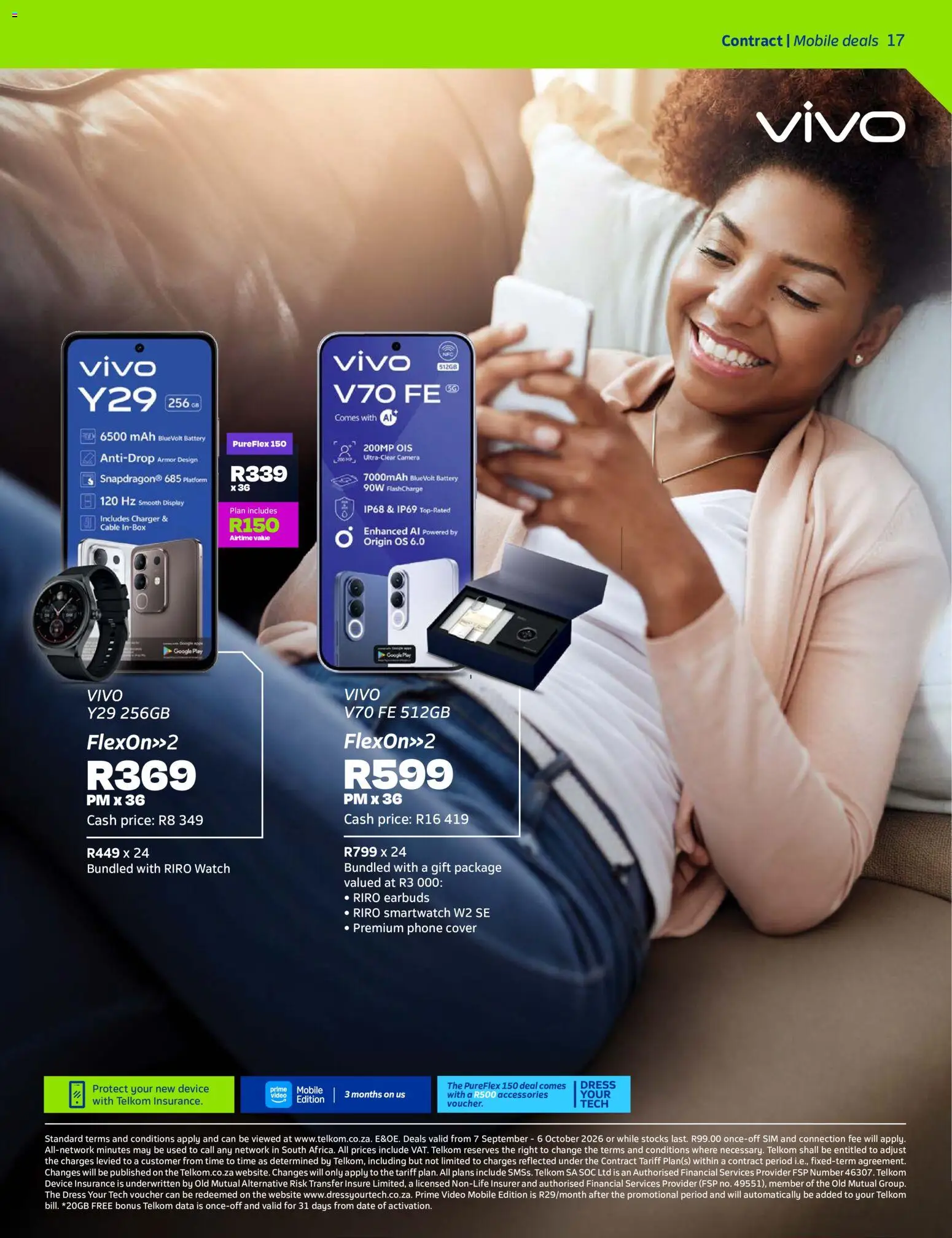 New Telkom catalogue – valid from 07/09/2026 | Page: 17 | Products: Cover, Smartwatch, Battery, Charger