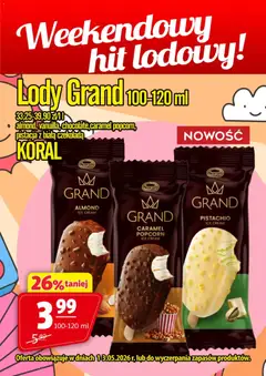 Pogląd oferty "Prim Market promocja - Lody Grand" - ważna od 01.05.2026