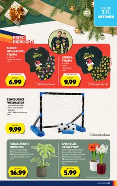 HERREN-PYJAMA, Gr. M-XXL, • 100% Baumwolle ab 05.11.2026 gültig | Seite: 25 | Produkte: Pyjama
