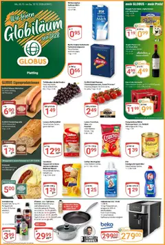 Globus Prospekt Plattling ab 05.10.2026 gültig | Seite: 1 | Produkte: Lavazza, Wiener wurstchen, Butter, Doppio Passo