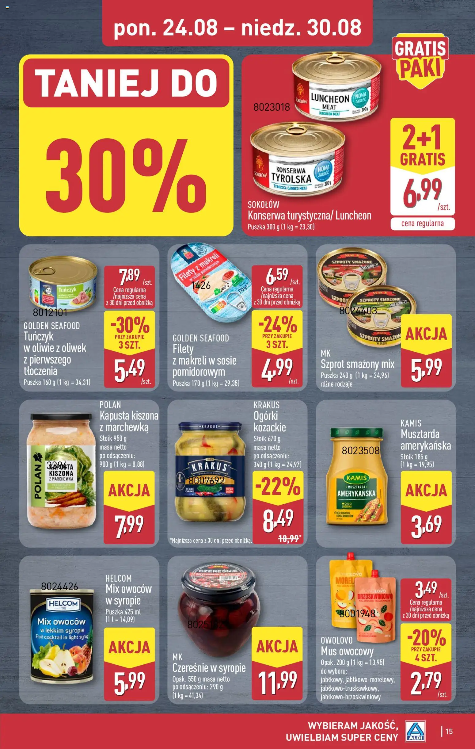 Aldi Polsko leták od 24.08.2026 | Strana: 15