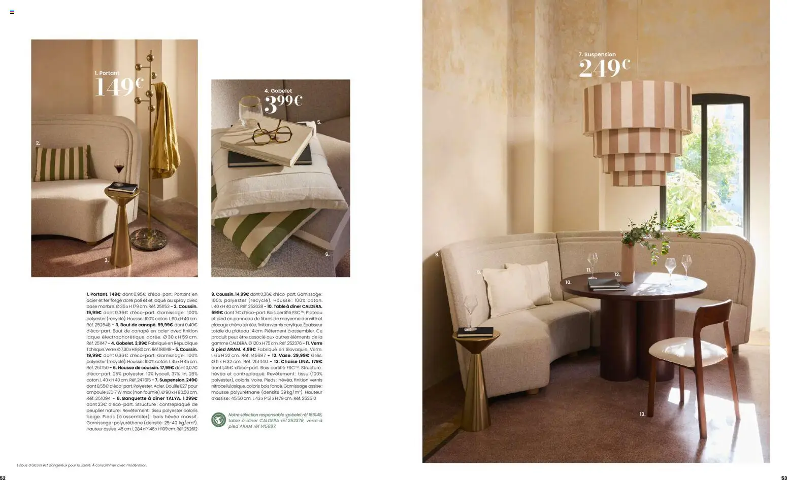 {H1} | Page: 27 | Produits: Plateau, Mousse, Canapé, Table