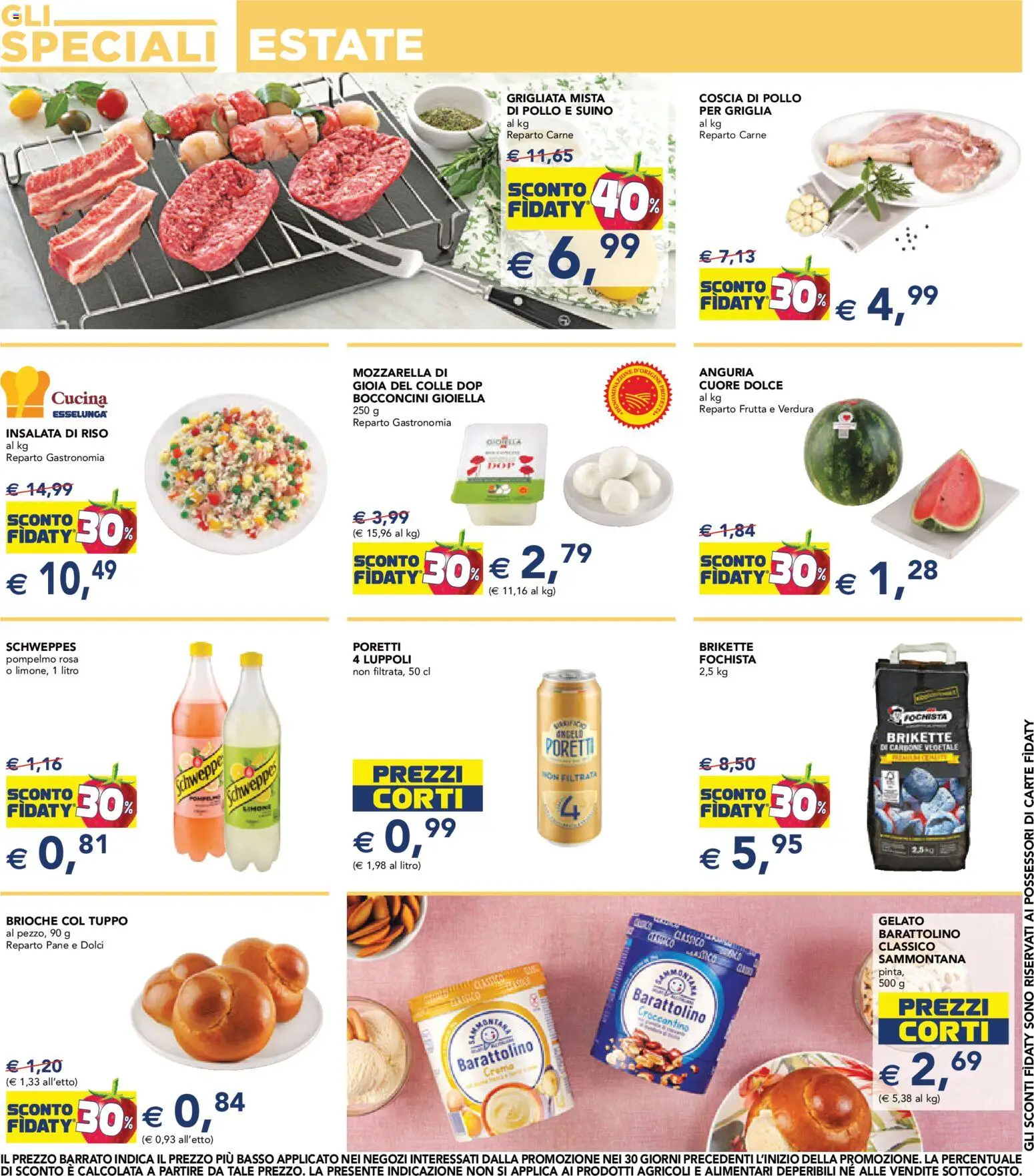 Volantino Esselunga S del 13/08/2026 | Pagina: 2 | Prodotti: Carbone, Pane, Pollo, Pompelmo