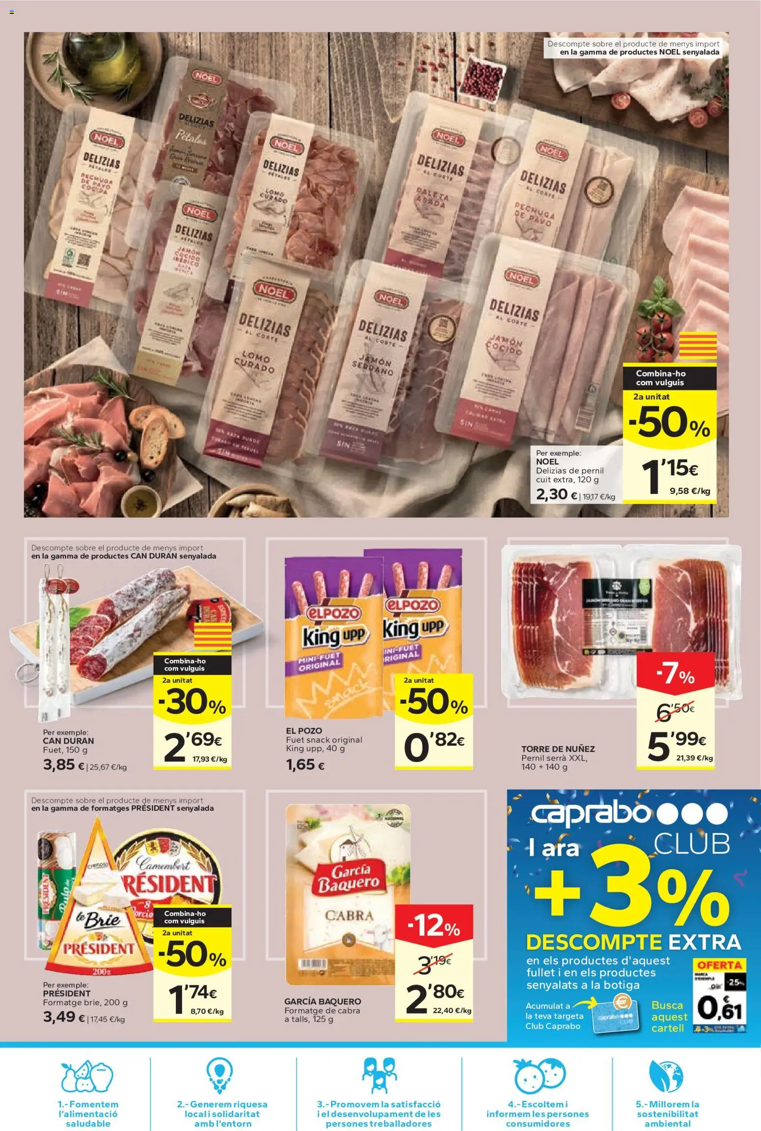 Caprabo folleto │ válido desde el 28.05.2026 | Página: 9 | Productos: Jamón serrano, Jamón, Jamón cocido